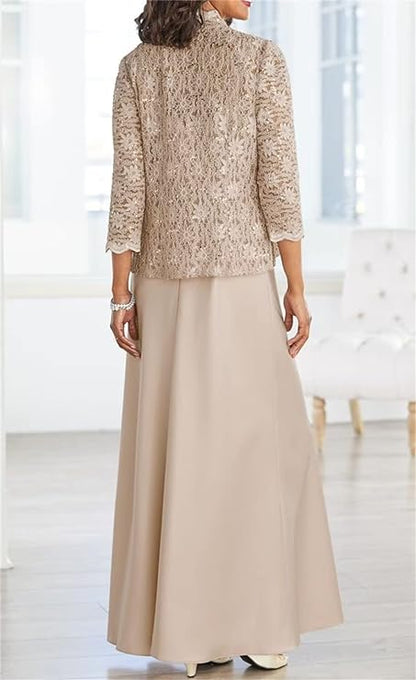 Sheath/Column Floor-Length Mother Of The Bride Dresses