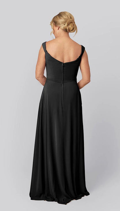 Black Long Mother of the Bride Dresse