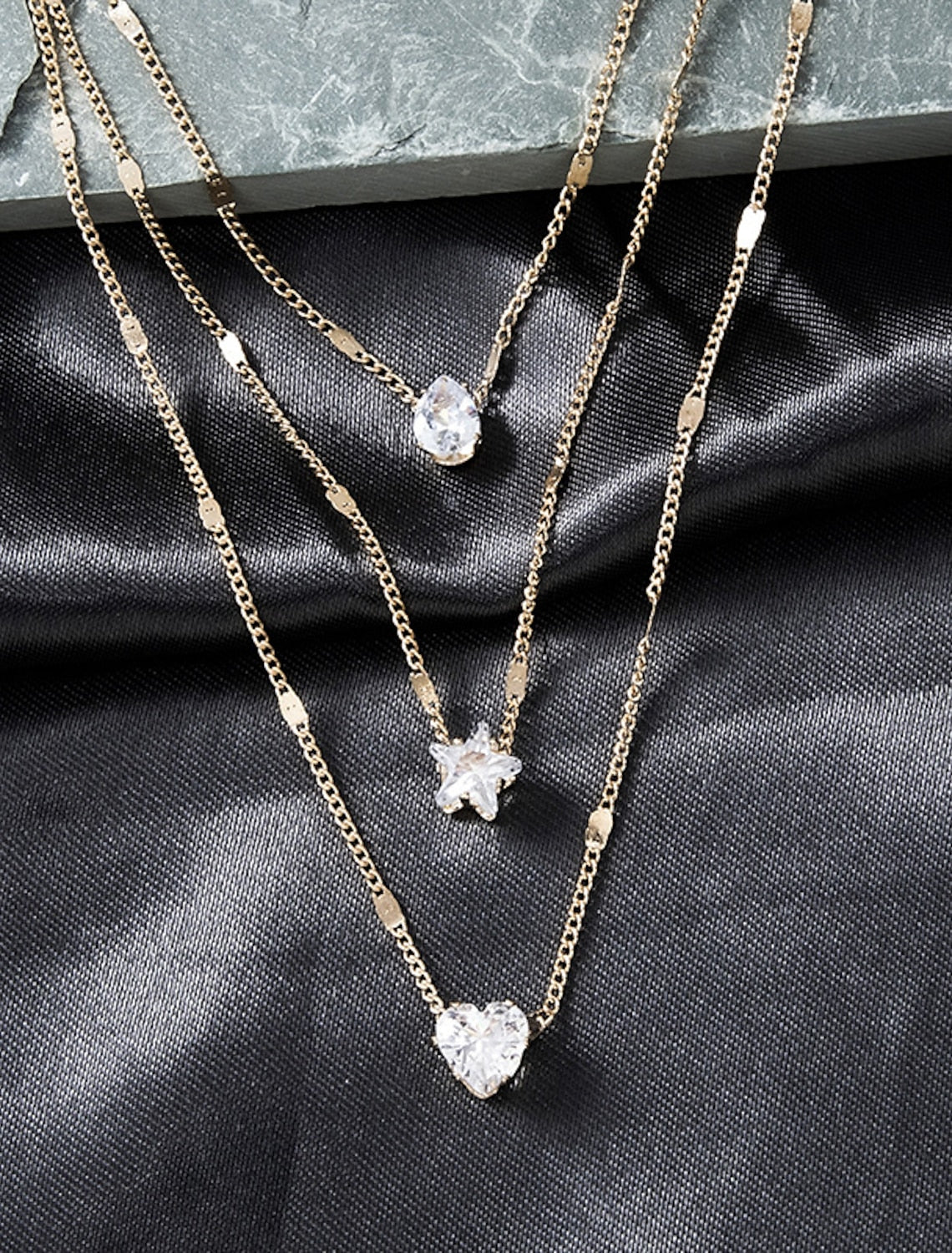 Necklace Zircon Chrome Necklace For Wedding Party