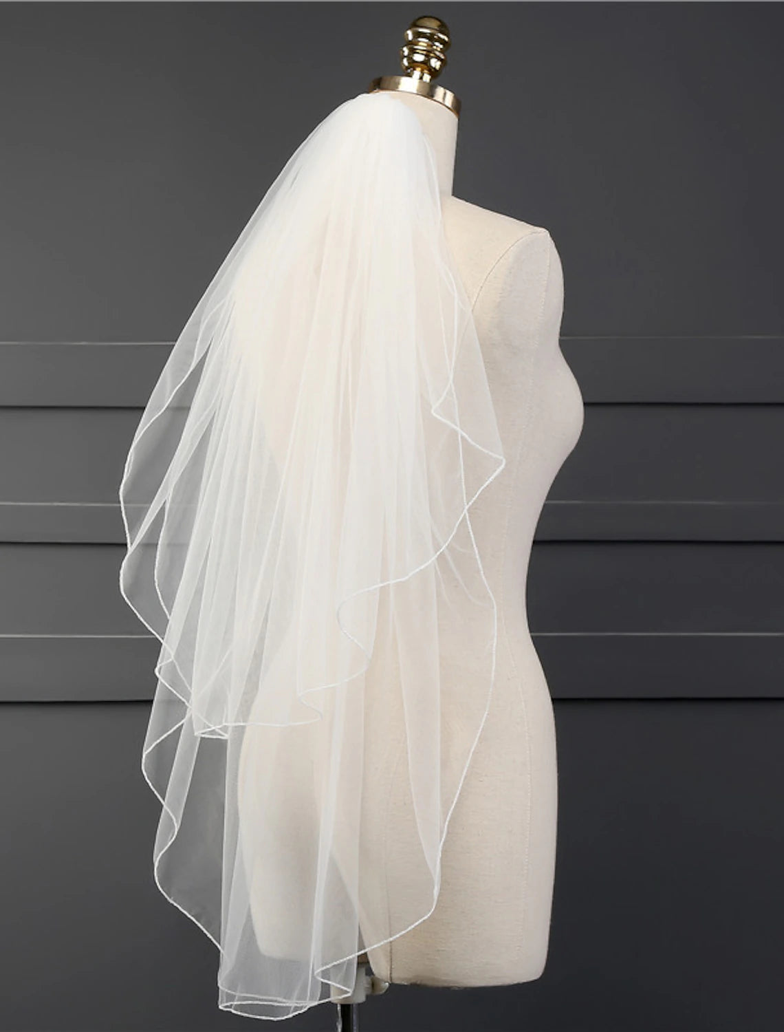 Two-tier Classic Style Wedding Veil