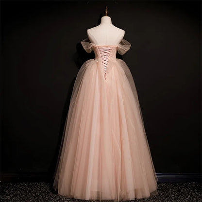 Pink Princess Dress Tulle Sweetheart Ball Gown Cute Sweet 16 Dress Pink Tulle Prom Dress