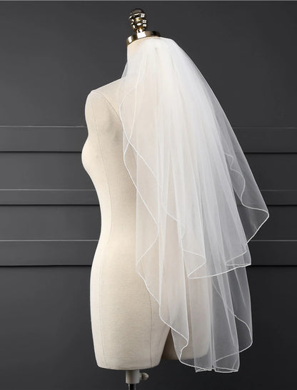 Two-tier Classic Style Wedding Veil